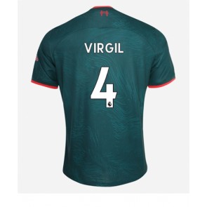 Liverpool Virgil van Dijk #4 Tredje Tröja 2022-23 Kortärmad